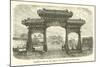 Triumphal Arch on the Bridge over the Lakes of the Palace-null-Mounted Giclee Print