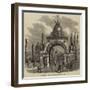 Triumphal Arch on the Ouse Bridge at York-null-Framed Giclee Print