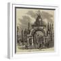 Triumphal Arch on the Ouse Bridge at York-null-Framed Giclee Print