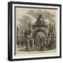 Triumphal Arch on the Ouse Bridge at York-null-Framed Giclee Print