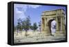 Triumphal Arch, Sbeitla, Tunisia-Vivienne Sharp-Framed Stretched Canvas