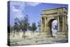 Triumphal Arch, Sbeitla, Tunisia-Vivienne Sharp-Stretched Canvas