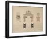 Triumphal Arch to the Emperor Napoleon I-Alexandre Gisors-Framed Giclee Print