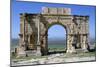 Triumphal Arch, Volubilis, Morocco-Vivienne Sharp-Mounted Photographic Print