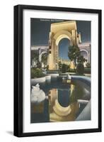 Triumphal Arch, World's Fair, San Francisco, California-null-Framed Art Print