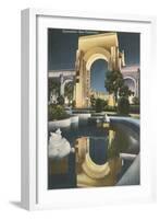 Triumphal Arch, World's Fair, San Francisco, California-null-Framed Art Print