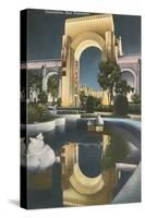 Triumphal Arch, World's Fair, San Francisco, California-null-Stretched Canvas