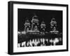 Triumphal Bridge Illuminated-null-Framed Photographic Print