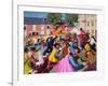 Triumphal Entry, 1997-98-Dinah Roe Kendall-Framed Giclee Print