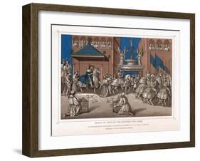 Triumphal Entry of Charles VII, King of France, into Paris, C1435-null-Framed Giclee Print