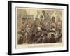 Triumphal Entry of the Duke of Wellington into Madrid, 1812-Gordon Frederick Browne-Framed Giclee Print