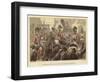 Triumphal Entry of the Duke of Wellington into Madrid, 1812-Gordon Frederick Browne-Framed Giclee Print