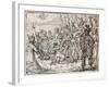 Triumphal Entry of the Indian Bacchus into Thebes-Crispin I De Passe-Framed Giclee Print