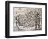 Triumphal Entry of the Indian Bacchus into Thebes-Crispin I De Passe-Framed Giclee Print