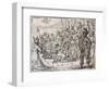 Triumphal Entry of the Indian Bacchus into Thebes-Crispin I De Passe-Framed Giclee Print