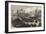 Triumphal Entry of the Prussian Army into Berlin, Troops Passing the Brandenburg Gate-null-Framed Giclee Print