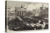 Triumphal Entry of the Prussian Army into Berlin, Troops Passing the Brandenburg Gate-null-Stretched Canvas