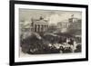 Triumphal Entry of the Prussian Army into Berlin, Troops Passing the Brandenburg Gate-null-Framed Giclee Print