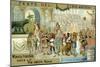 Triumphal March Along the Via Sacra, Rome-null-Mounted Giclee Print