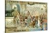 Triumphal March Along the Via Sacra, Rome-null-Stretched Canvas