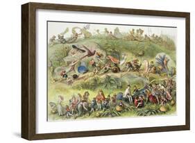 Triumphal March of the Elf-King-Richard Doyle-Framed Giclee Print