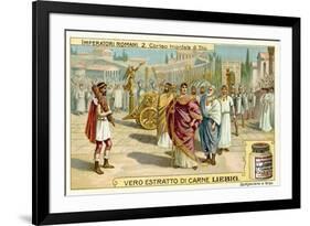 Triumphal Procession of Titus, Rome-null-Framed Giclee Print