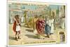 Triumphal Procession of Titus, Rome-null-Mounted Premium Giclee Print