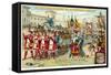 Triumphal Reception of Vasco Da Gama in Lisbon, September 1499-null-Framed Stretched Canvas