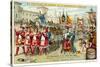 Triumphal Reception of Vasco Da Gama in Lisbon, September 1499-null-Stretched Canvas