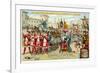 Triumphal Reception of Vasco Da Gama in Lisbon, September 1499-null-Framed Giclee Print
