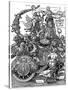Triumphal Return of Maximilian I, 1512-1522-Albrecht Durer-Stretched Canvas