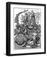 Triumphal Return of Maximilian I, 1512-1522-Albrecht Durer-Framed Giclee Print