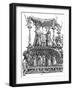 Triumphal Return of Maximilian I, 1515-Albrecht Durer-Framed Giclee Print