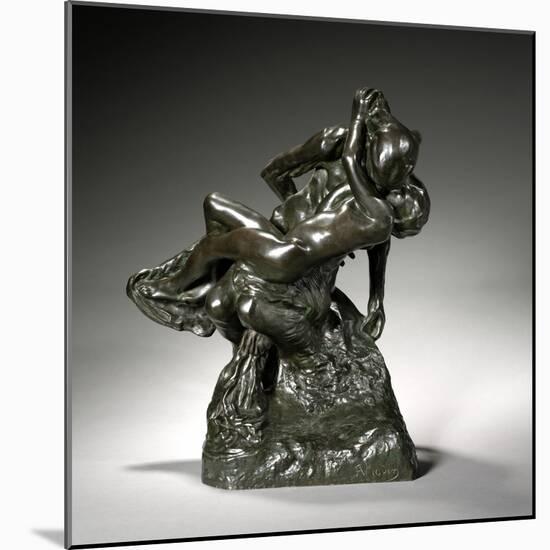 Triumphant Youth, C.1894 (Bronze)-Auguste Rodin-Mounted Giclee Print