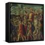 Triumphzug Caesars. (Kopie Nach Gioc.Dondi). Bild Vi-Andrea Mantegna-Framed Stretched Canvas
