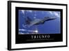 Triunfo. Cita Inspiradora Y Póster Motivacional-null-Framed Photographic Print