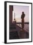 Trocadero and Eiffel Tower at Sunrise, Paris, Ile De France, France, Europe-Markus Lange-Framed Photographic Print