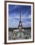 Trocadero and the Eiffel Tower, Paris, France-Hans Peter Merten-Framed Photographic Print