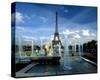 Trocadero Eiffel Tower, Paris-null-Stretched Canvas