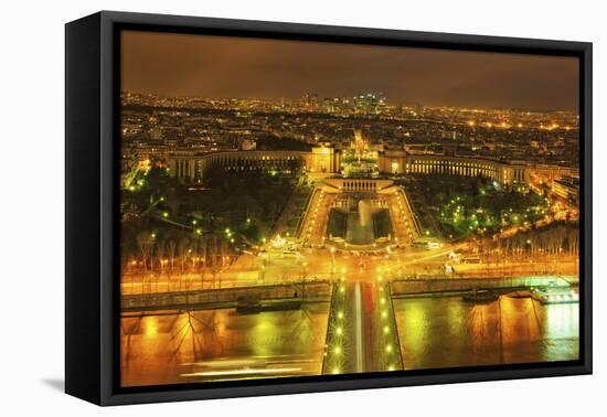 Trocadero-Sebastien Lory-Framed Stretched Canvas