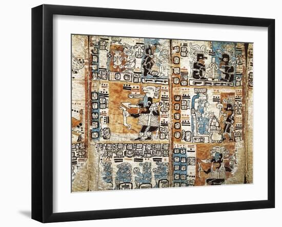 Trocortesian or Madrid Codex-null-Framed Art Print