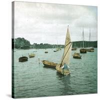 Troensee (Denmark), the Port-Leon, Levy et Fils-Stretched Canvas