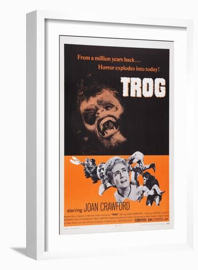 Trog, from Top: Joe Cornelius, Joan Crawford, 1970-null-Framed Art Print