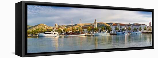 Trogir Unesco World Heritage Site Panoramic-xbrchx-Framed Stretched Canvas