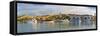 Trogir Unesco World Heritage Site Panoramic-xbrchx-Framed Stretched Canvas