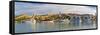 Trogir Unesco World Heritage Site Panoramic-xbrchx-Framed Stretched Canvas