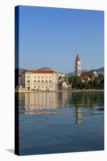 Trogir, View of the Cathedral across the Water-John Miller-Stretched Canvas