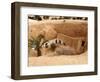 Troglodyte Pit Home, Berber Underground Dwellings, Matmata, Tunisia, North Africa, Africa-Dallas & John Heaton-Framed Photographic Print