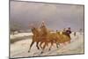 Troika in the Snow-Otto Eerelman-Mounted Giclee Print