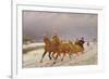 Troika in the Snow-Otto Eerelman-Framed Giclee Print